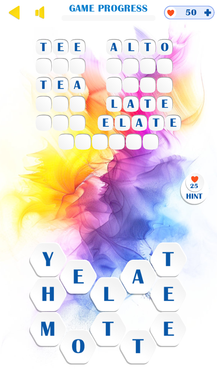 Word Shapes screenshot