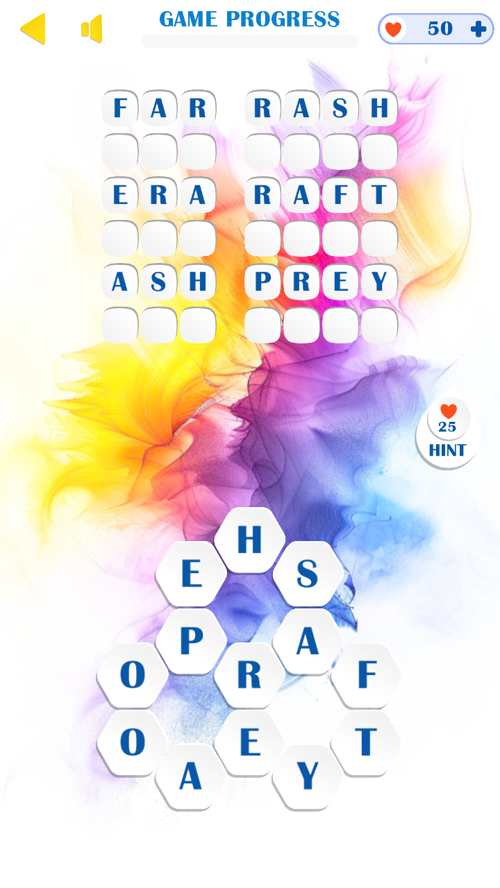 Word Shapes screenshot